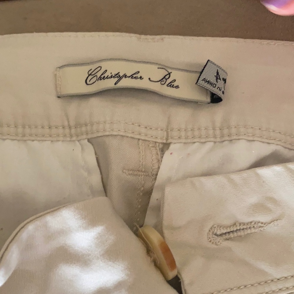 Christopher blue shorts